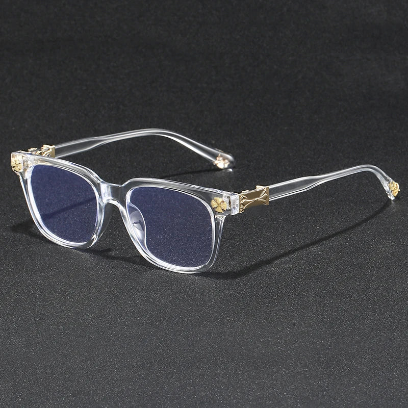 Metallic Blue Light Glasses