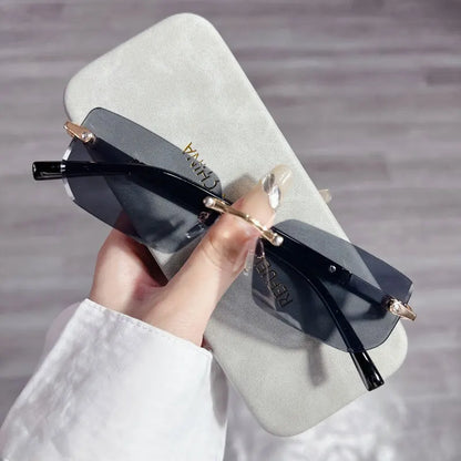 Rimless Sunglasses